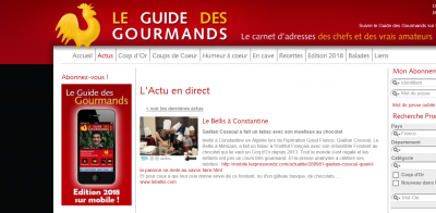 Guidedes gourmands